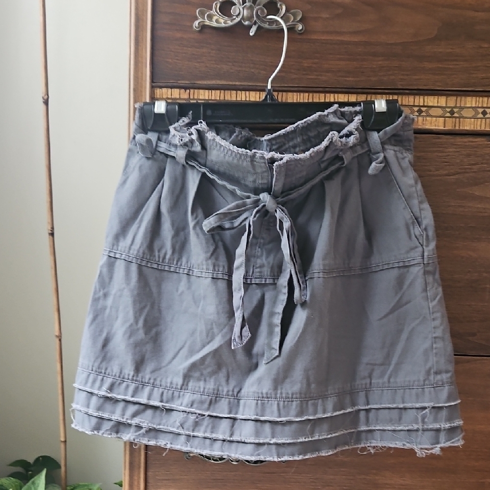 Gray Women's Skirt